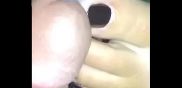  Shoot cum all over hot wife’s toes